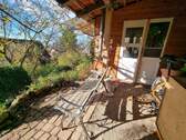Schuppeneingang mit Sonnenterrasse - 