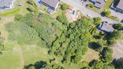 Drohnenaufnahme - Grundstück in Wissen zum Kaufen