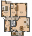 Grundrissänderung auf 5 Zimmer - 