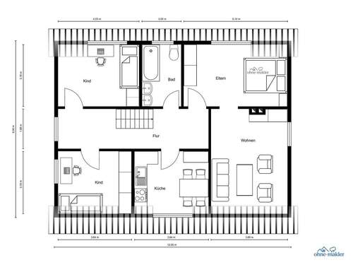 2. OG, Wohneinheit 2 - 