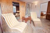 Wellnesszimmer mit Sauna - 