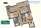 Grundriss Wohnung 10 - 