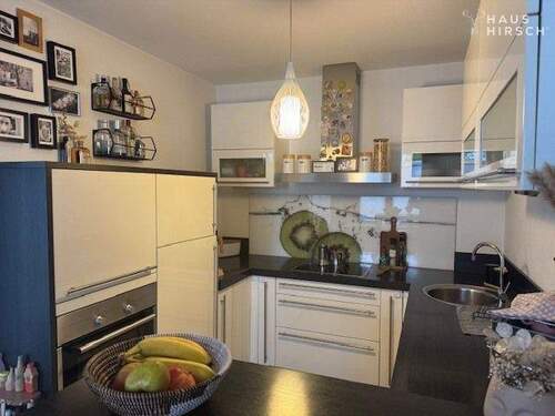 Küche mit EBK - Terrassenwohnung mit 83,00 m² in Seligenstadt zum Kaufen