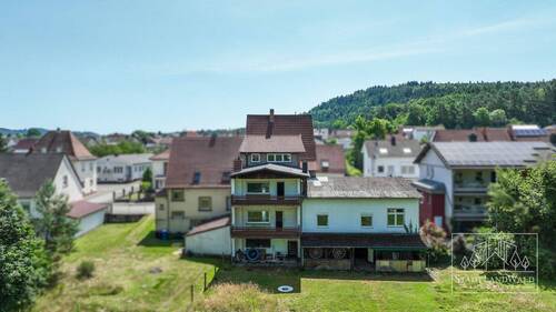Hausrückseite - 1 Zimmer Einfamilienhaus in Münchweiler an der Rodalb
