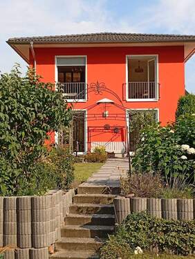  Blick vom Garten - Mehrfamilienhaus, Wohnhaus mit 143,00 m&sup2; in Wendisch Rietz zum Kaufen