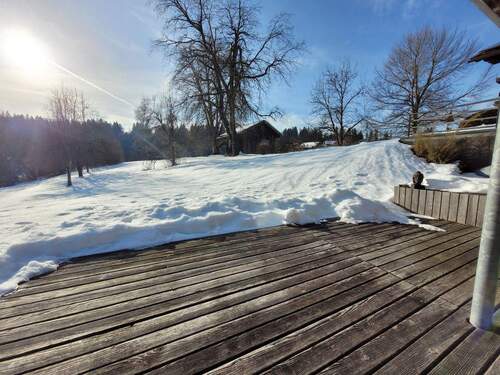 Aussicht von Terrasse - 5 Zimmer Etagenwohnung zum Kaufen in Röthenbach (Allgäu)