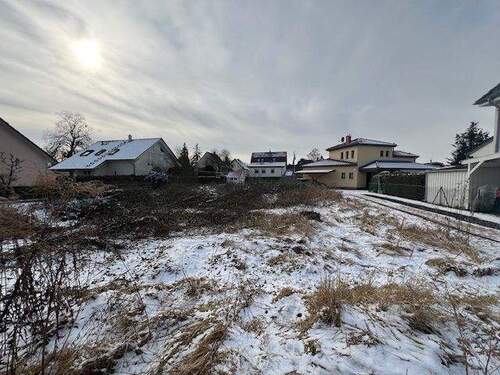 Ansicht 1 - Doppelhausbaugrundstück in ruhiger Anliegerstraße in Karow