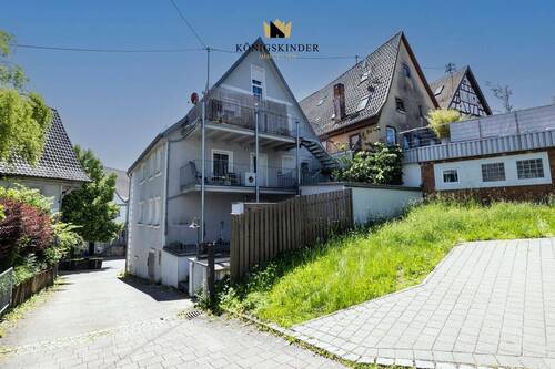 Außenbild - 1 Zimmer Mehrfamilienhaus, Wohnhaus in Sulzbach an der Murr