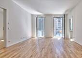 Wohnbereich - Kompakte 3-Zimmerwohnung am Spittelmarkt - großer Balkon, ruhige Hoflage