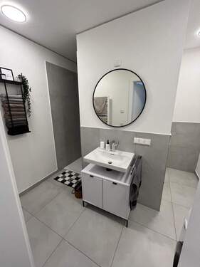 Badezimmer - Etagenwohnung mit 70,20 m&sup2; in Fulda zum Kaufen