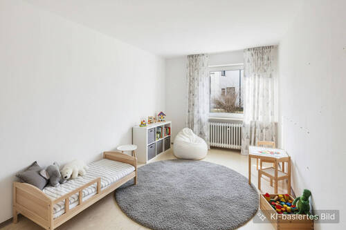 Kinderzimmer 1 - KI Homestaging - 