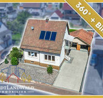Sofort bezugsbereit! Attraktives EFH mit 2 Wohneinheiten, Garten, Terrasse und Garagen - Fischbach bei Dahn