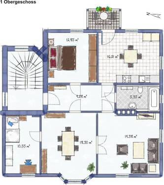 GR möbeliert 2 OG - 