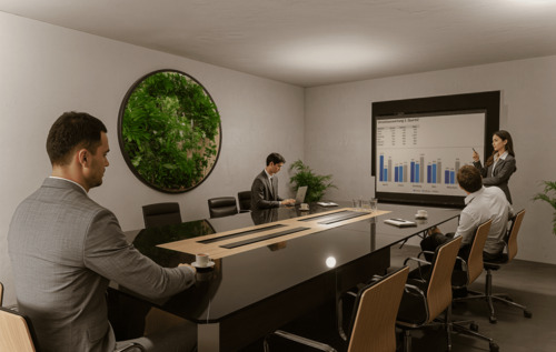 Ansicht Beispiel Besprechung-min - Büro zur Miete in Bochum