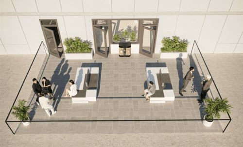 Ansicht Terrasse Außen 2 - Büro mit 515,00 m&sup2; in Bochum zur Miete