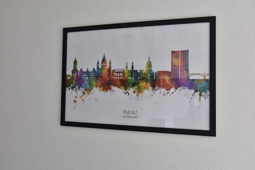 Wandbild Skyline Mainz - 