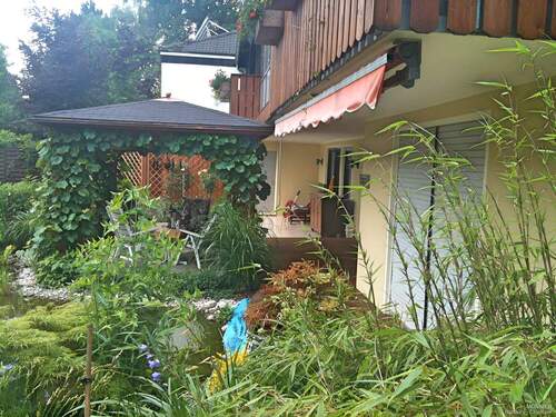 Der Blick auf den Pavillon - 