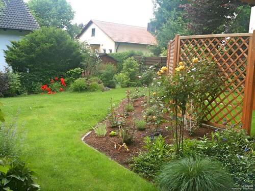 Die Gartenansicht Richtung Süden - 