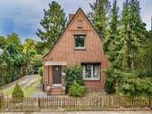 Frontansicht - Charmantes Einfamilienhaus mit großem Garten in der Billwerder Straße