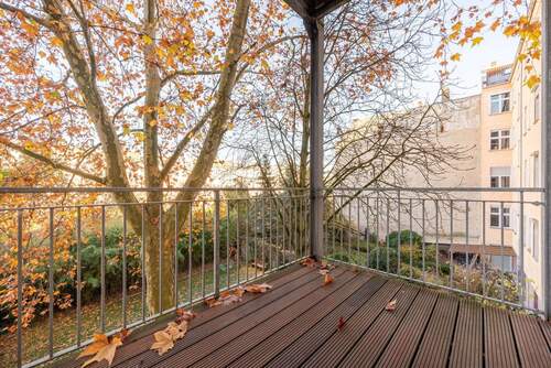 Balkon zum Garten - 