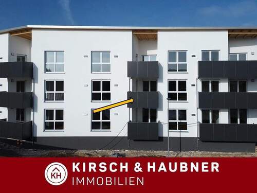 Sonnige Ausrichtung - Neubau-Erstbezug! 3,5-Zimmer-Wohnung mit kleinem Büro Seubersdorf - Zentral