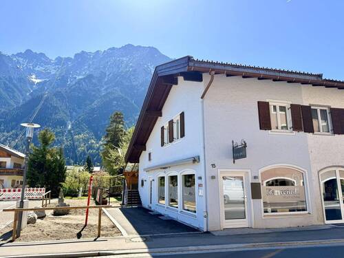 Hausansicht - 2 Zimmer Einfamilienhaus in Mittenwald