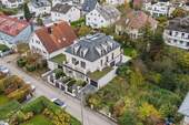 Drohnenaufnahme - 6 Zimmer Doppelhaushälfte zum Kaufen in München