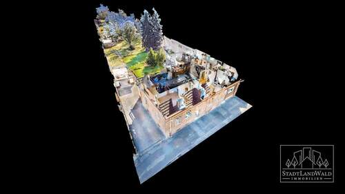 Doppelhausansicht in 3D - 