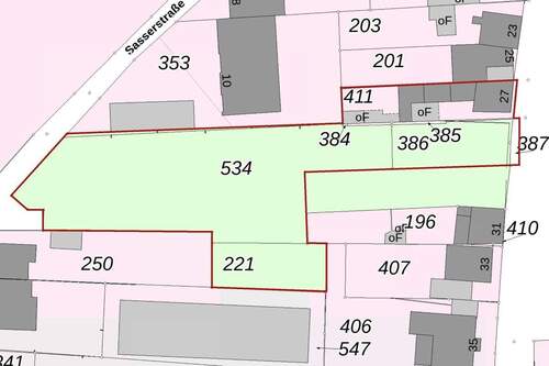 Grundstück markiert - Grundstück in Dormagen zum Kaufen