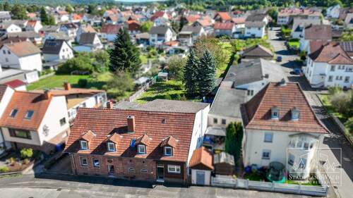 Luftbild Doppelhaus - Einfamilienhaus zum Kaufen in Münchweiler an der Rodalb