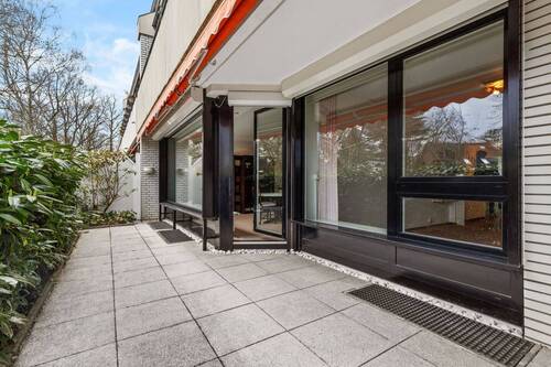 Terrasse mit Südwestausrichtung - 