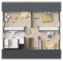 7 - Einfamilienhaus-Mitwachshaus-Flair-148-Dachges - 