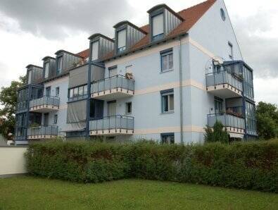 Westansicht - Bevorzugte Lage in Göggingen mit Wintergarten, West-Balkon & TG-Stellplatz (Duplex)
