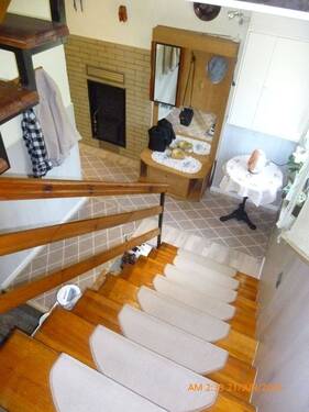 Holztreppe vom DG aus gesehen - 