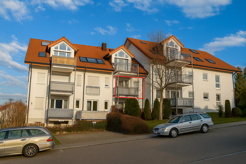 Außenansicht - 2 Zimmer Etagenwohnung zum Kaufen in Niefern-Öschelbronn