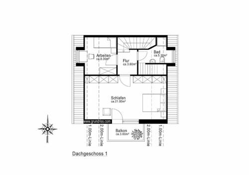 Dachgeschoss - 