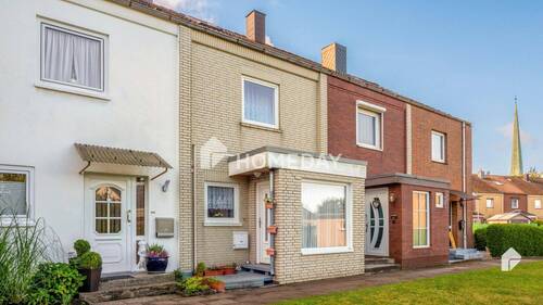 Außenansicht 1 - 3 Zimmer Reihenmittelhaus zum Kaufen in Lübeck