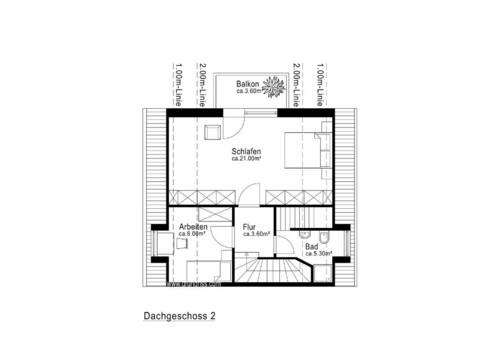 Dachgeschoss - 