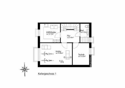 Kellergeschoss - 