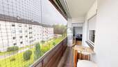 überdachter Süd Balkon - 