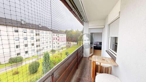 überdachter Süd Balkon - 