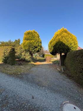 Einfahrt zum Grundstück - Grundstück in Bischofswerda zum Kaufen