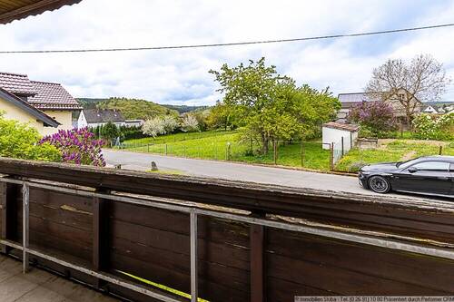Blick vom Wohnzimmerbalkon - 