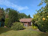 Sicht auf das Carport - 