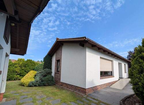 Eingangsbereich mit Rampe - Doppelhaushälfte mit 104,80 m² in Gramzow zum Kaufen