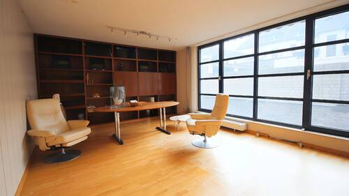 Büro - KREFELDER STADTMITTE: BÜRO, Praxis im erdgeschoss zu kaufen m. Innenhof u. Garage