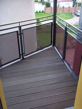 Balkon Küche - 3 Zimmer Etagenwohnung in Riesa