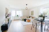 Wohnzimmer - 3 Zimmer Etagenwohnung zum Kaufen in Bremen