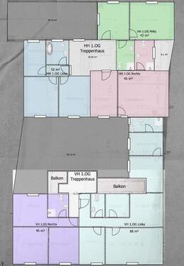 1.OG HHaus 139qm, VHaus 133qm - 