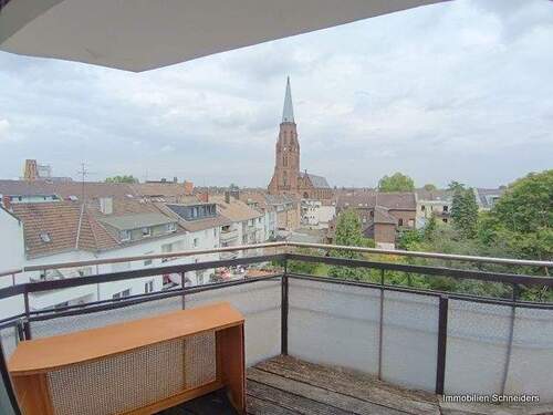 Terrasse am Wohnzimmer - 2 Zimmer Etagenwohnung zur Miete in Krefeld